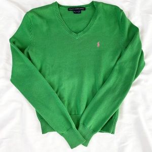 Ralph Lauren V Neck Sweater